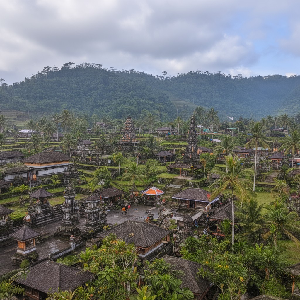 AI-generated illustration of Bali