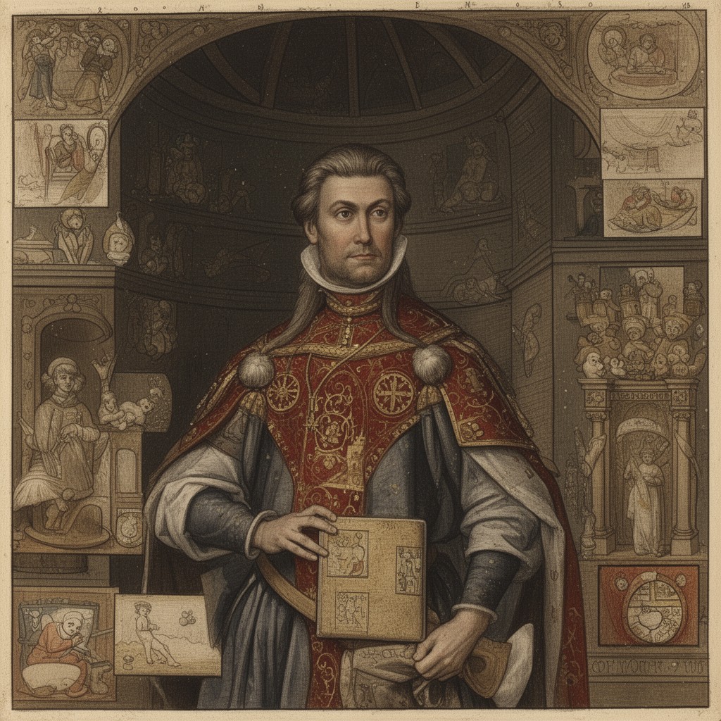 AI-generated illustration of Count of Anjou