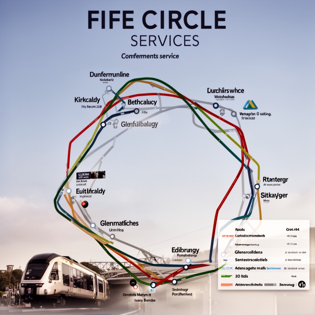 AI-generated illustration of Fife Circle services