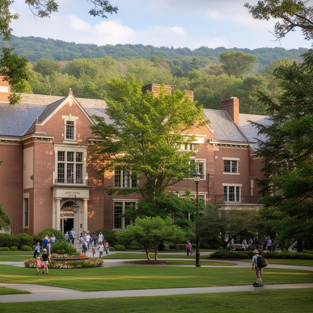 AI-generated illustration of Kent School