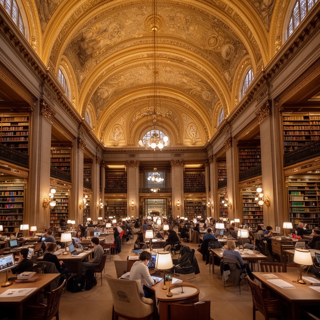 AI-generated illustration of Rose Main Reading Room