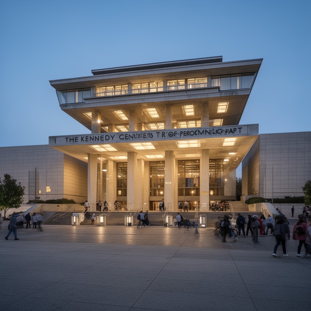 AI-generated illustration of Kennedy Center for the Performing Arts