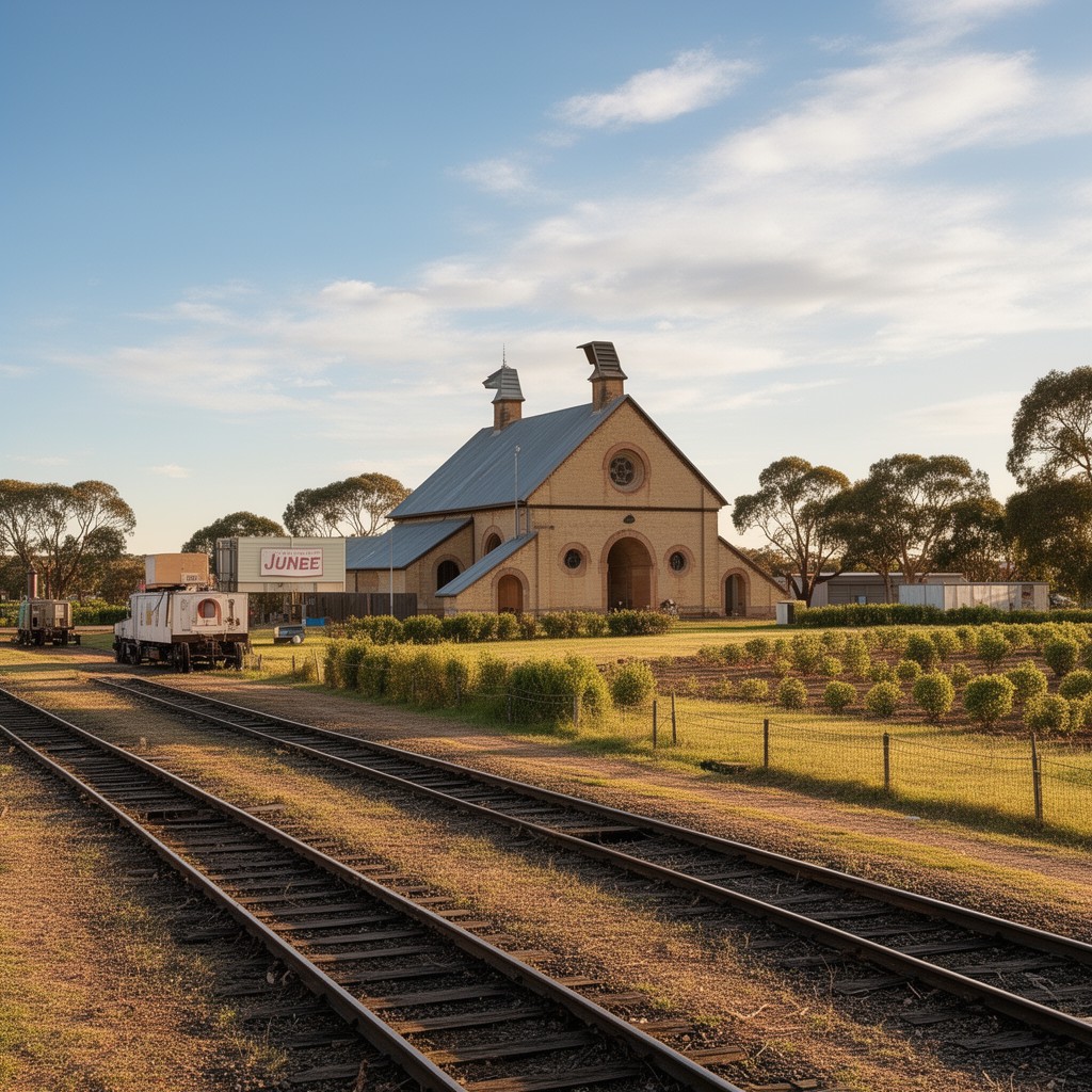 AI-generated illustration of Junee