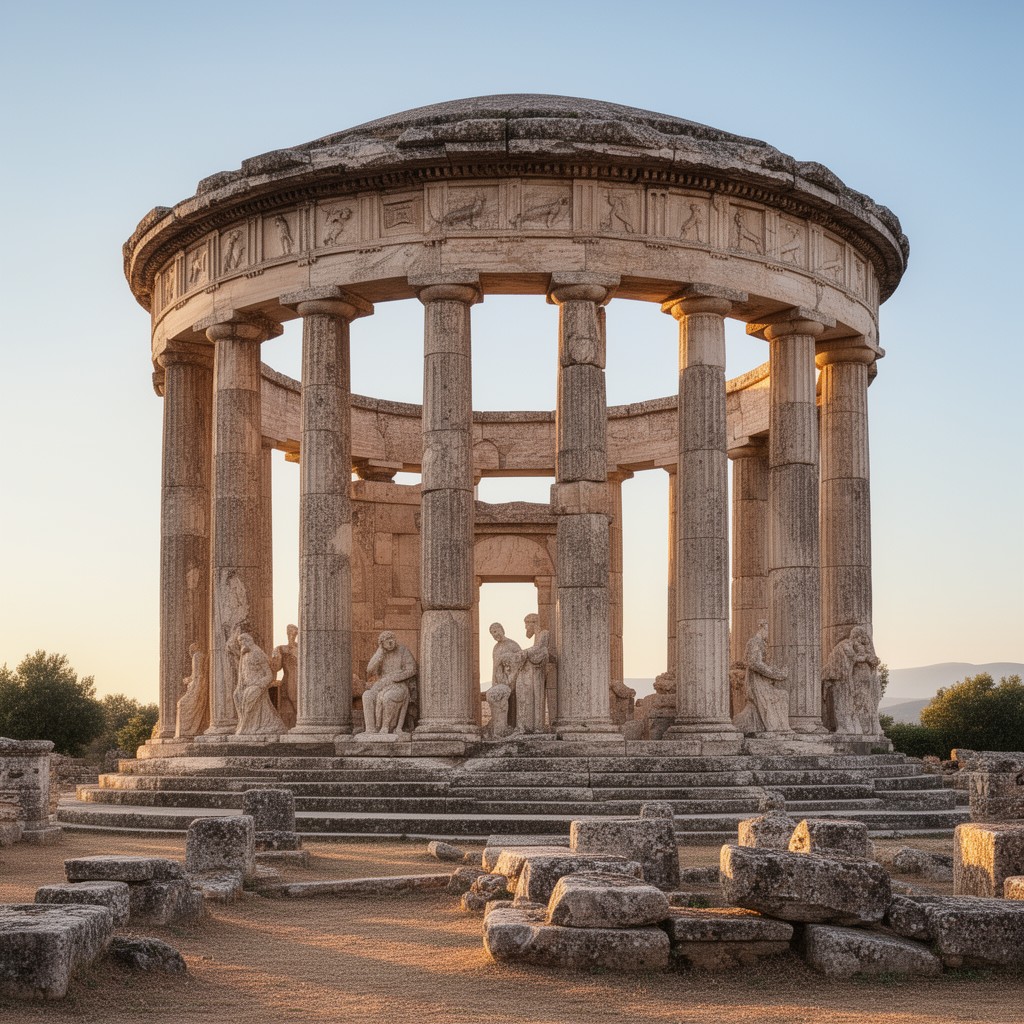 AI-generated illustration of Philippeion