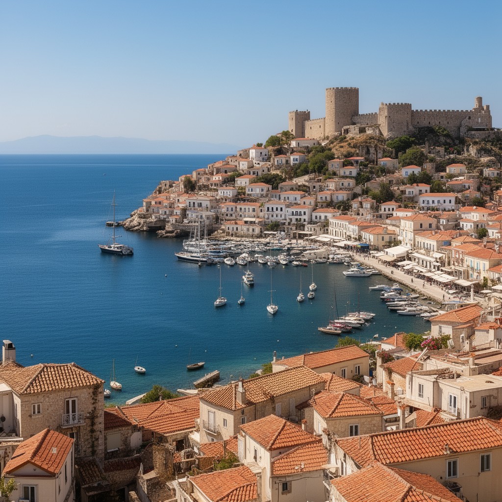 AI-generated illustration of Dodecanese