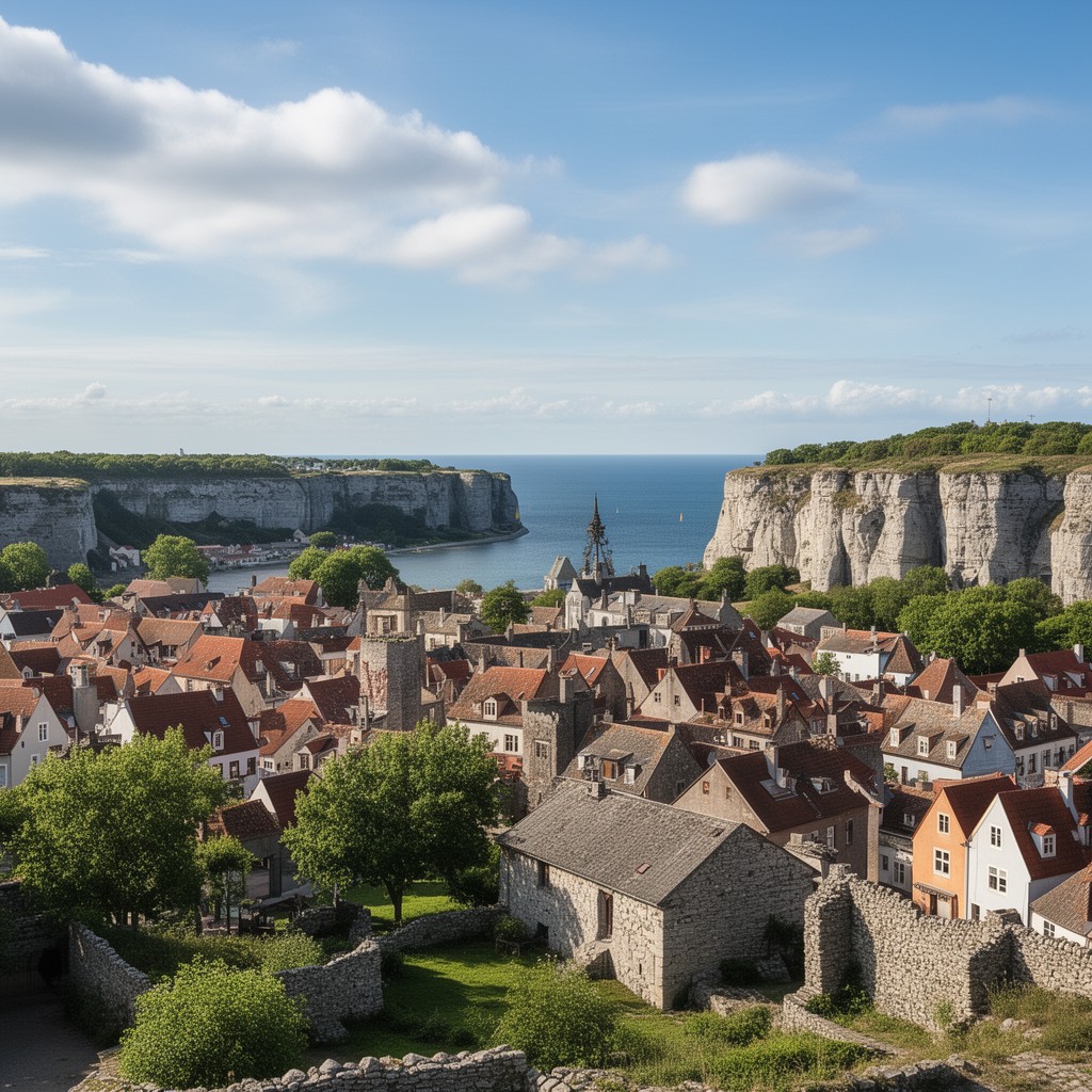 AI-generated illustration of Gotland