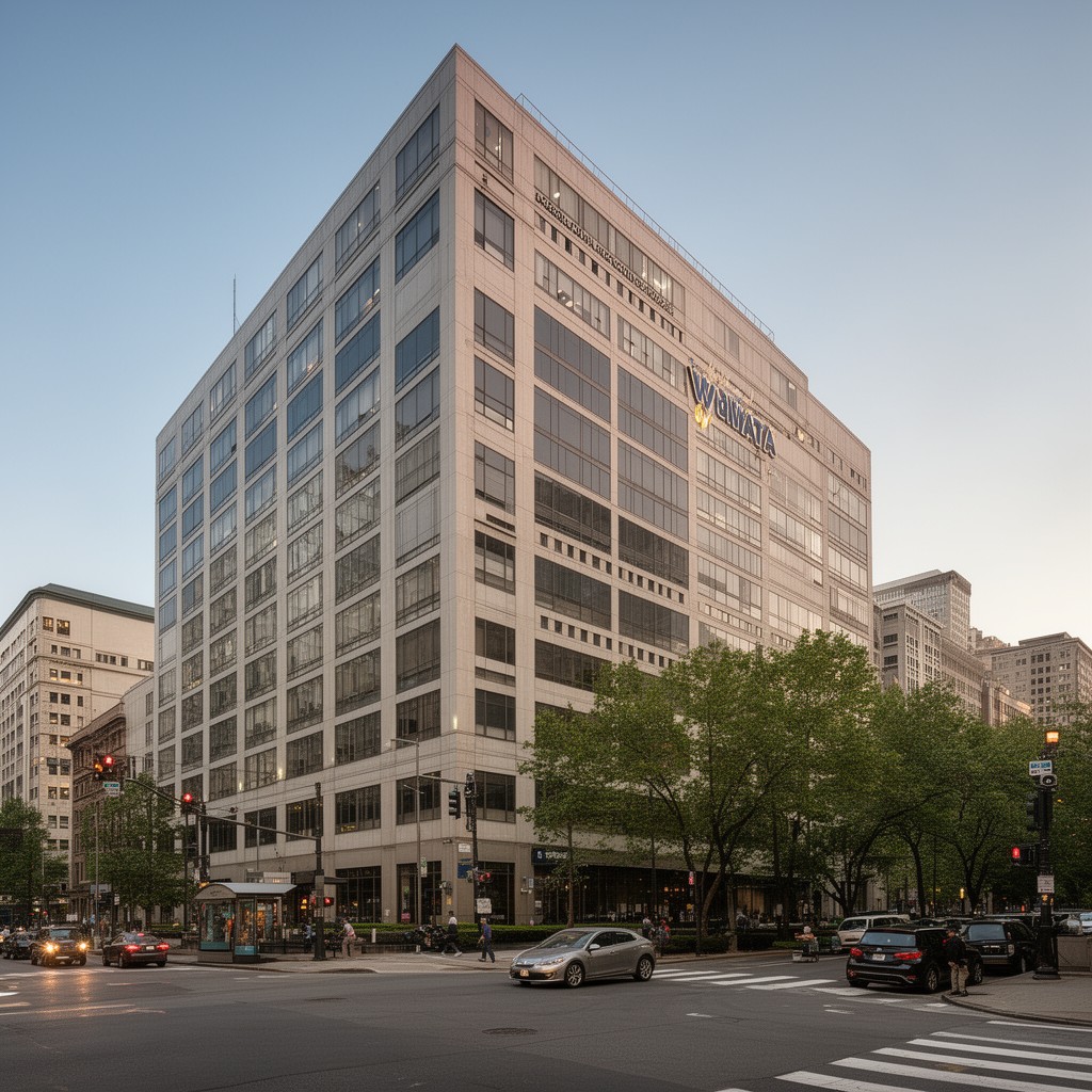 AI-generated illustration of Jackson Graham Building