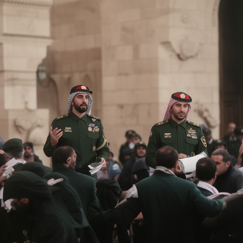 AI-generated illustration of Prince Faisal bin Hussein