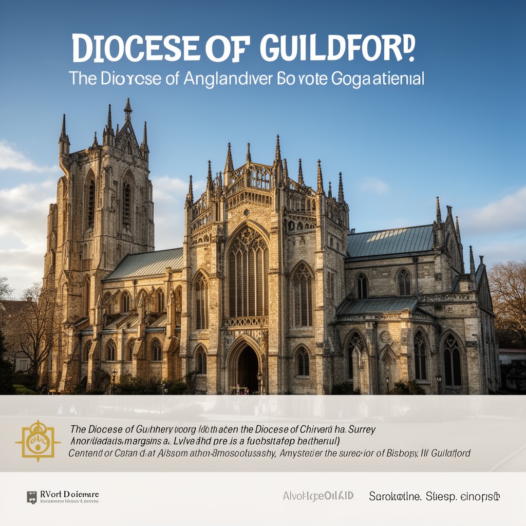 AI-generated illustration of Diocese of Guildford