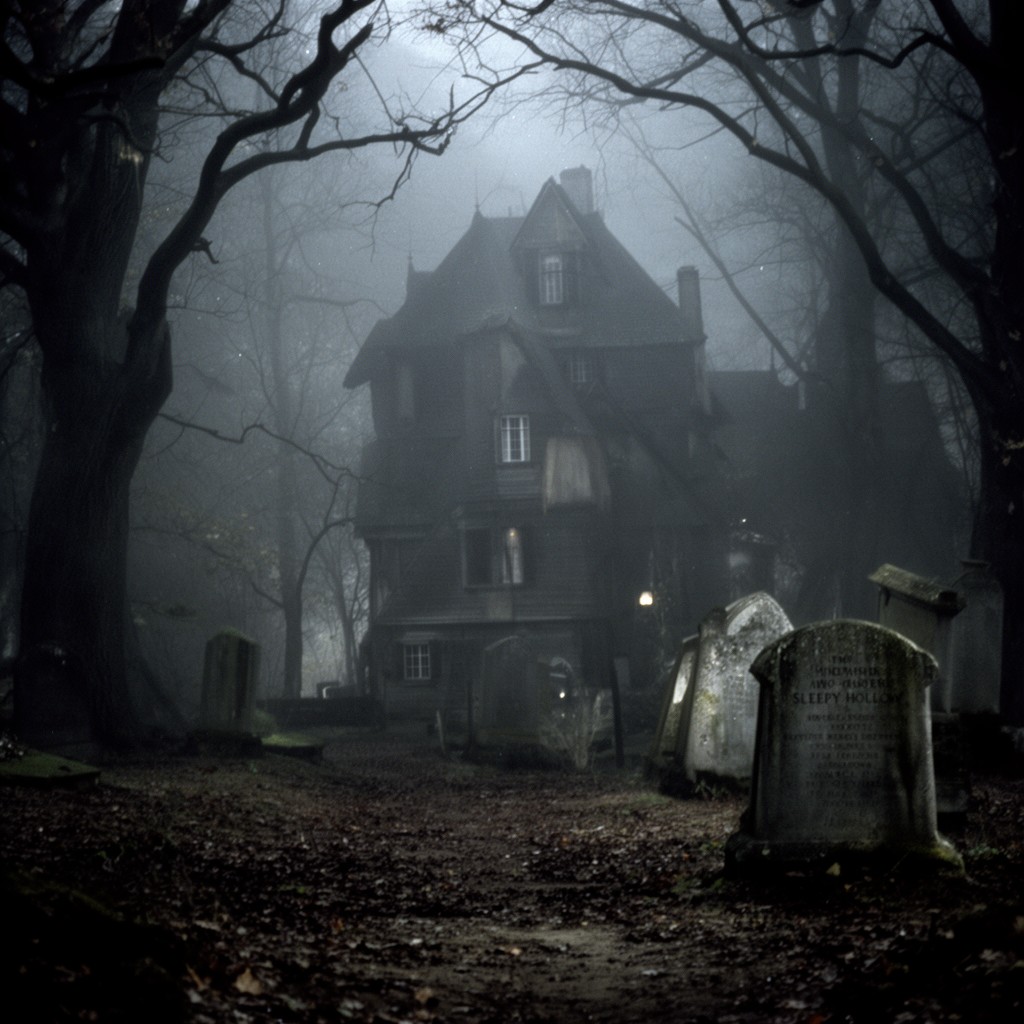 AI-generated illustration of Sleepy Hollow (1999 film)