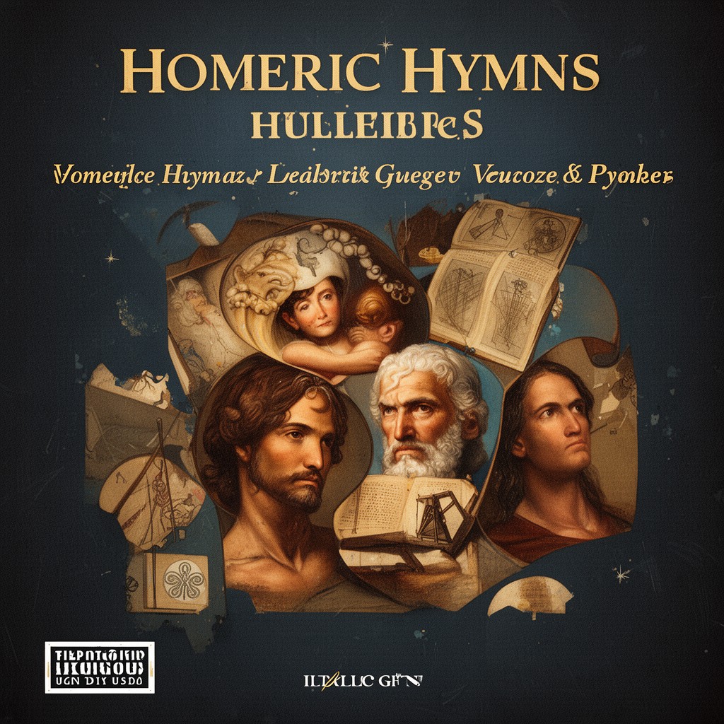 AI-generated illustration of Homeric Hymns