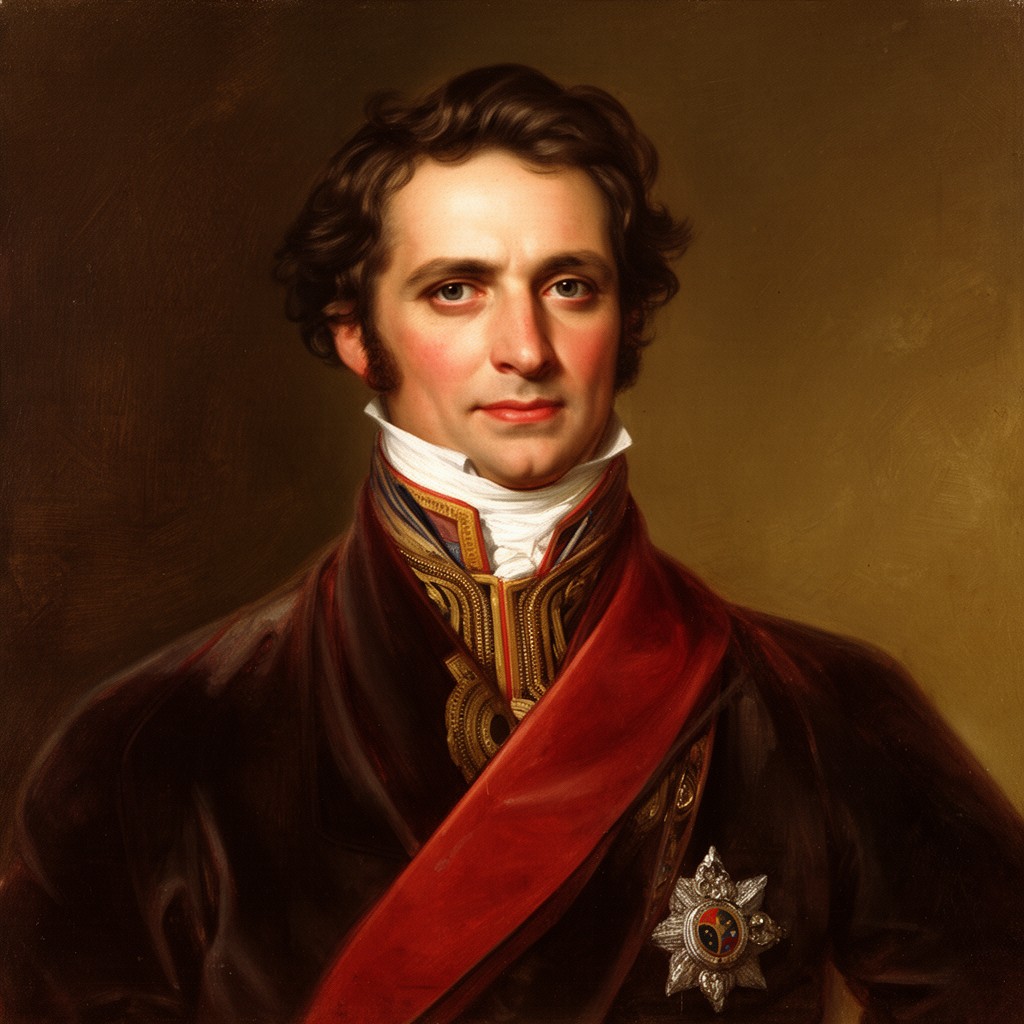 AI-generated illustration of Francisco de Miranda