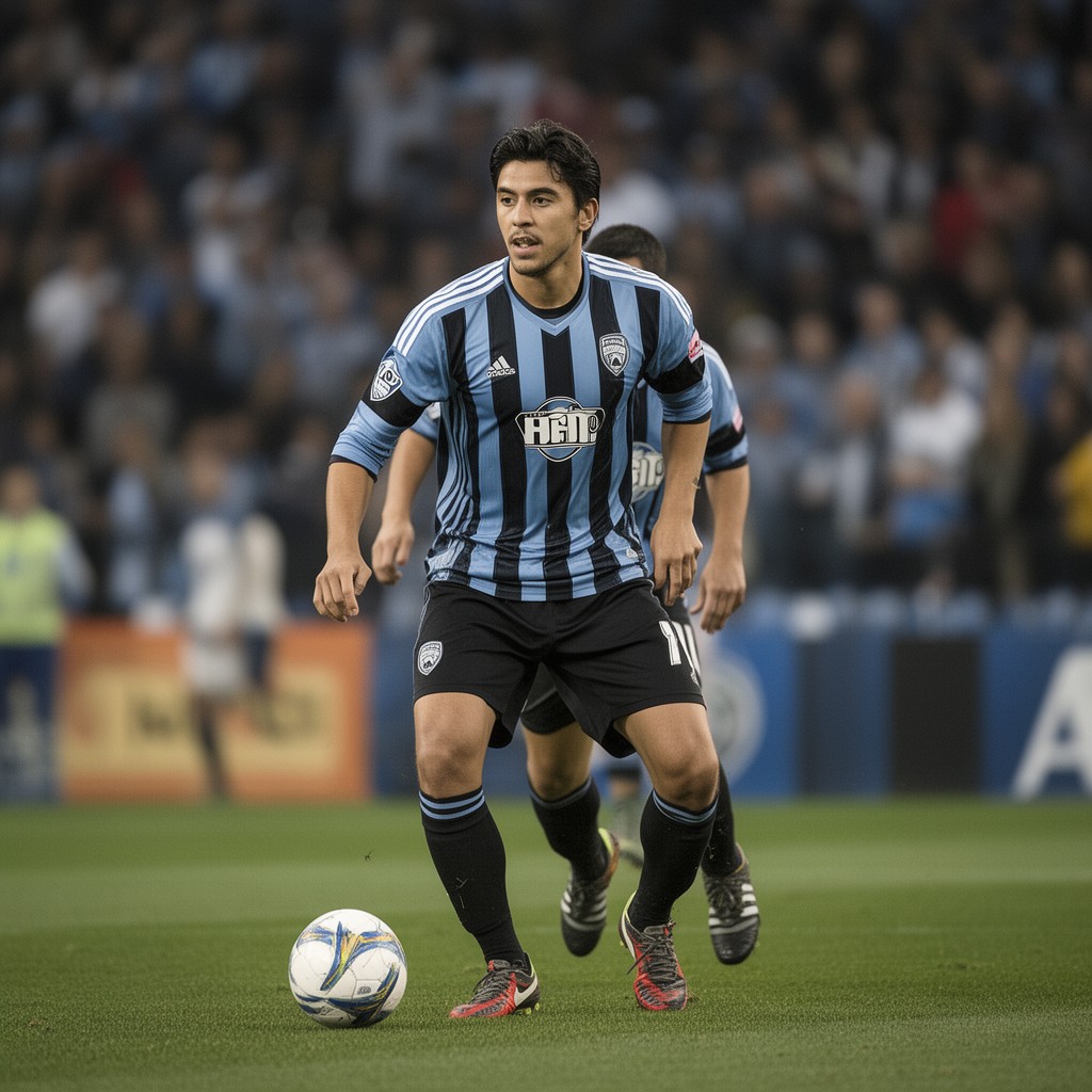 AI-generated illustration of San Jose Earthquakes