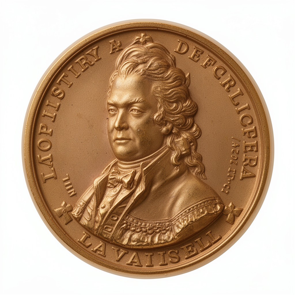 AI-generated illustration of Lavoisier Medal