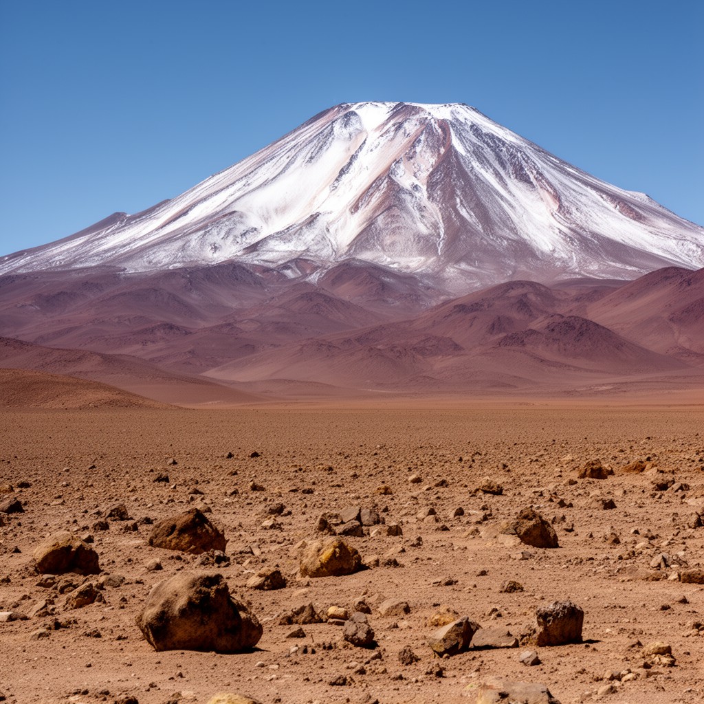 AI-generated illustration of Atacama Region