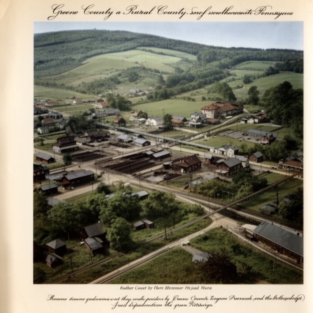 AI-generated illustration of Greene County