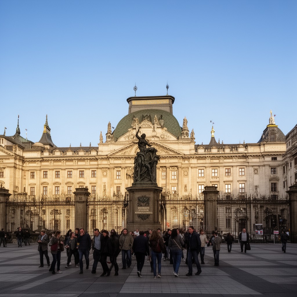 AI-generated illustration of University of Vienna