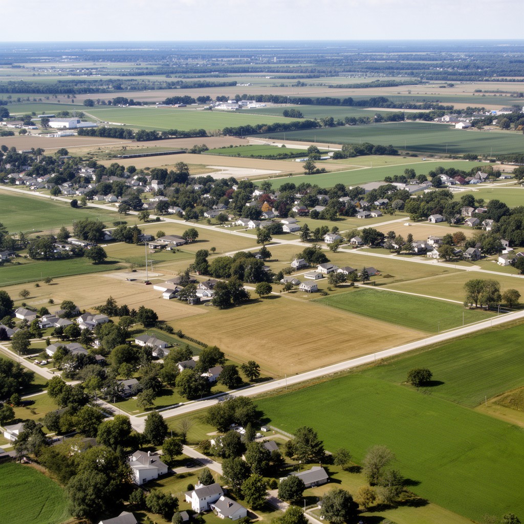 AI-generated illustration of Kendall County, Illinois