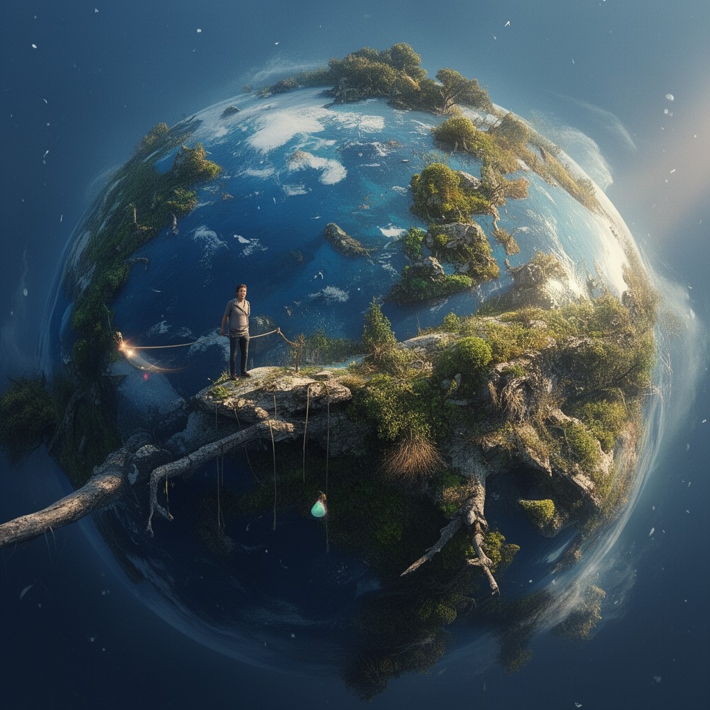 AI-generated illustration of Our Planet