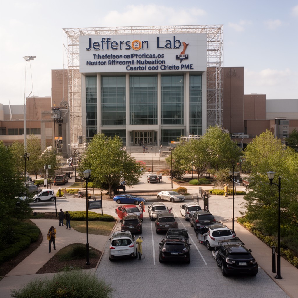 AI-generated illustration of Jefferson Lab