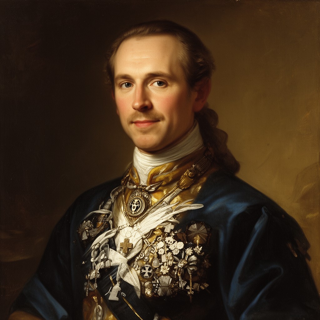 AI-generated illustration of Frederick III of Denmark