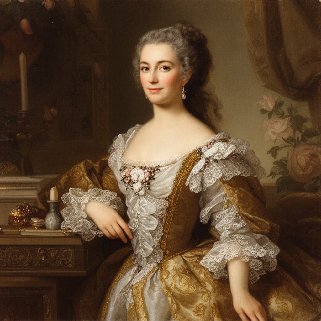 AI-generated illustration of Madame de Montespan