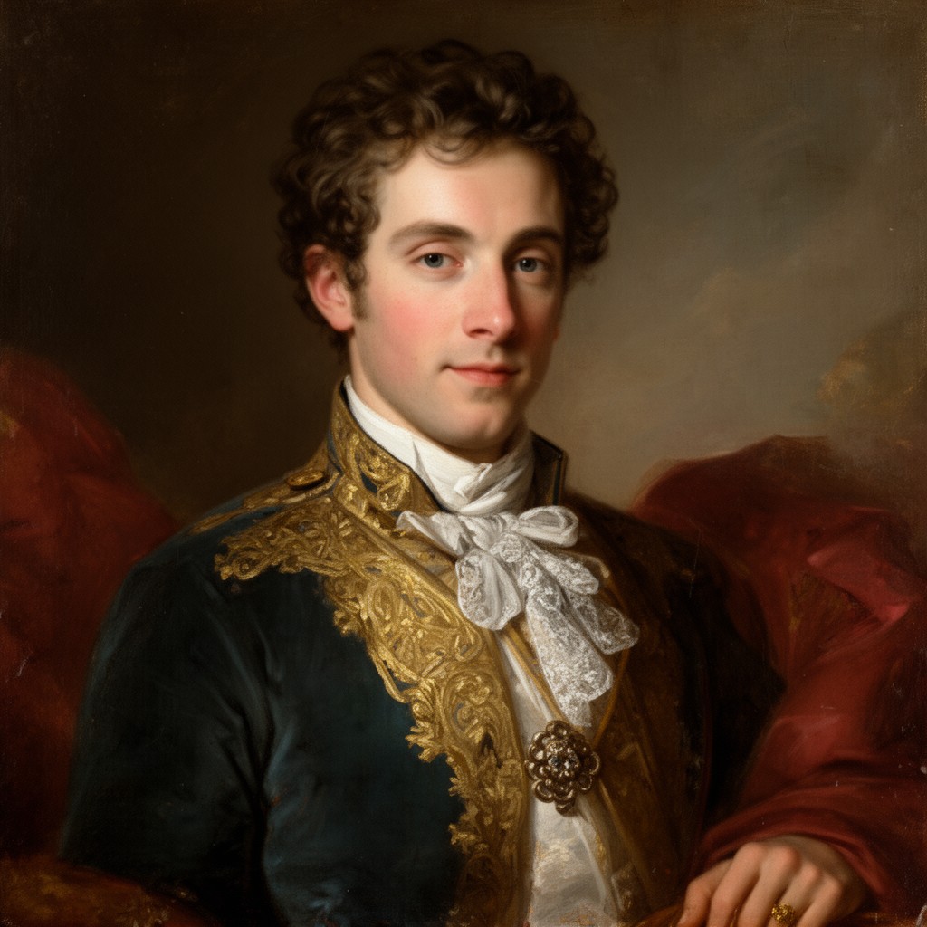 AI-generated illustration of Louis I of Spain
