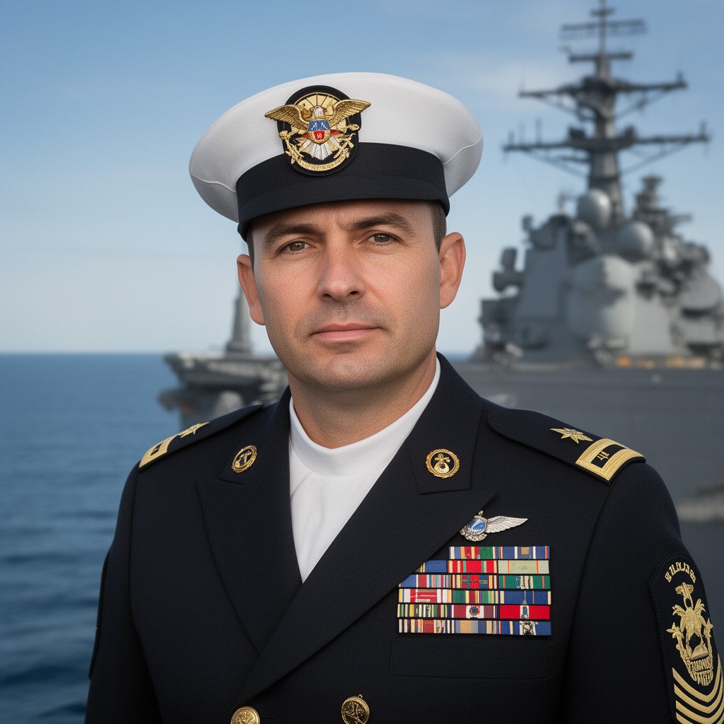 AI-generated illustration of Fleet Master Chief Petty Officer