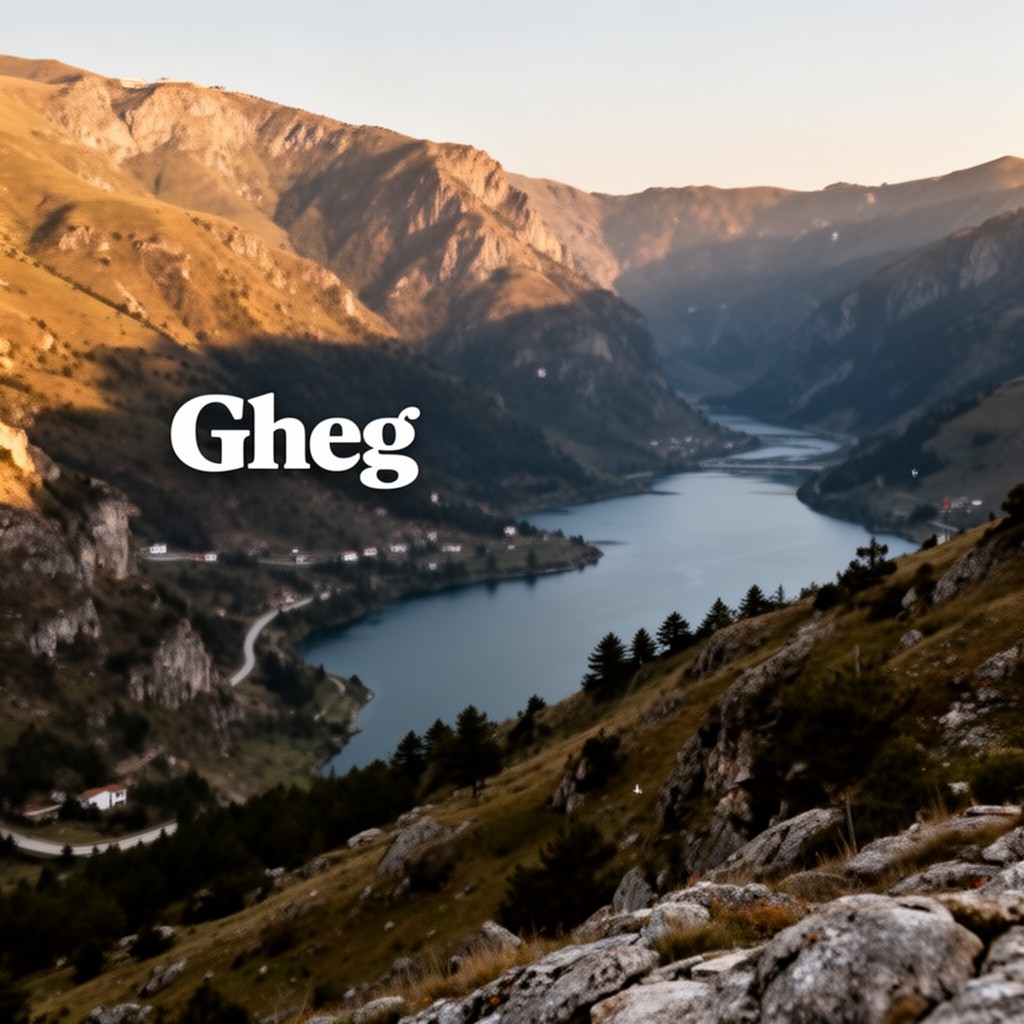 AI-generated illustration of Gheg