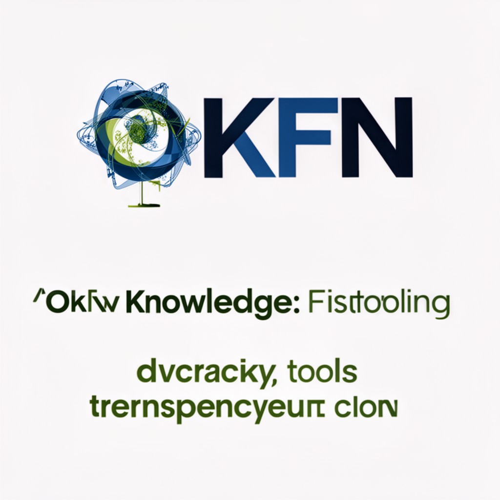 AI-generated illustration of OKFN
