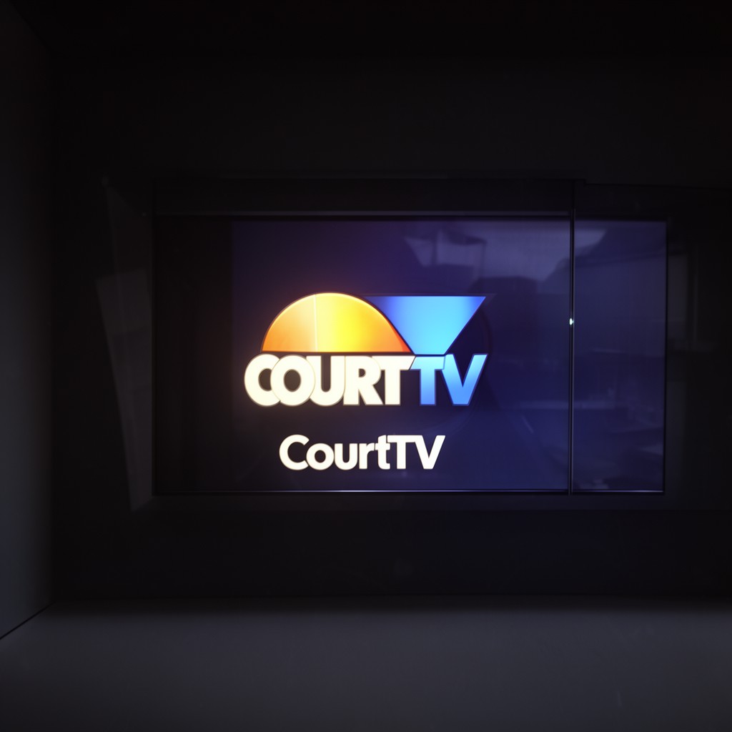 AI-generated illustration of Court TV