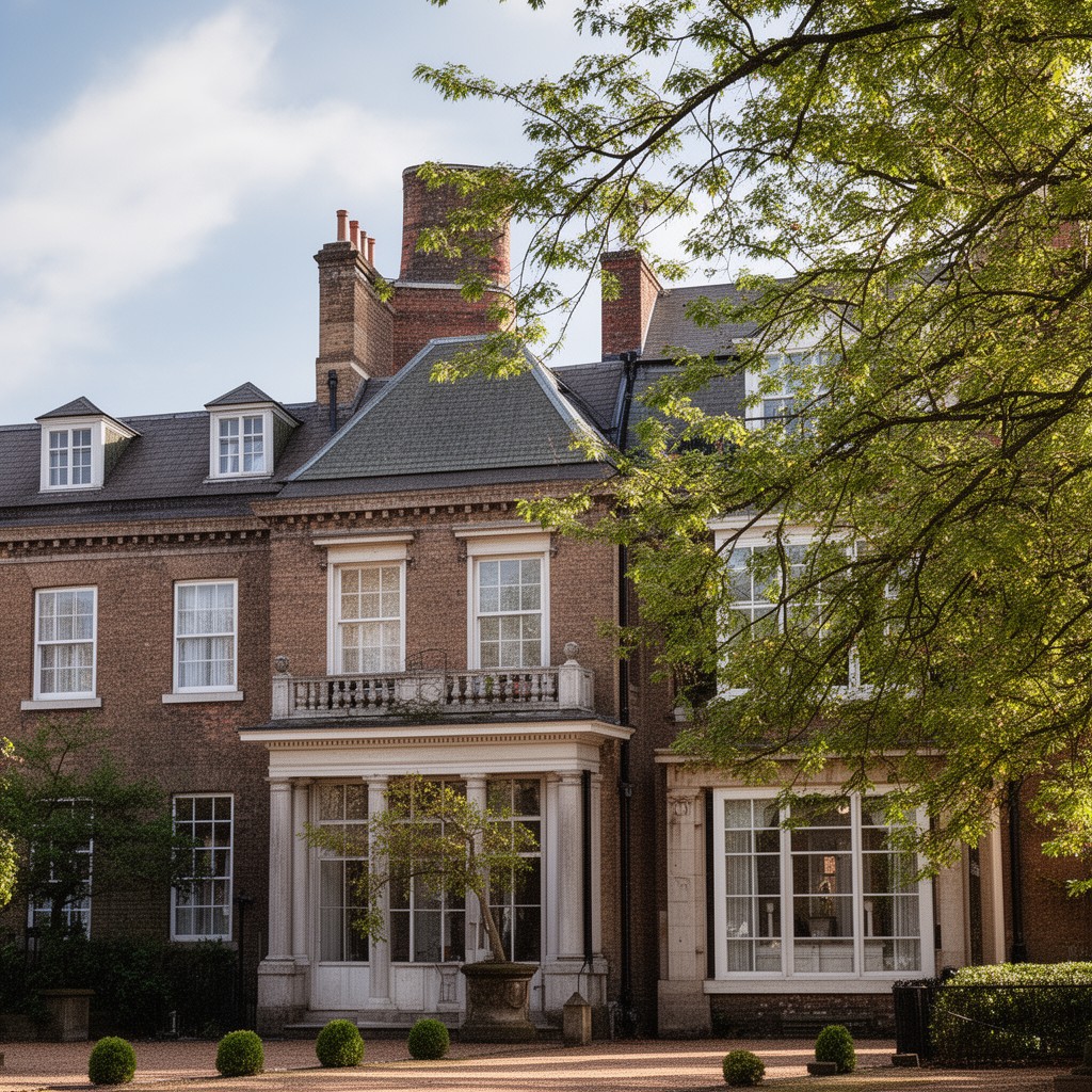 AI-generated illustration of Soho House, Handsworth