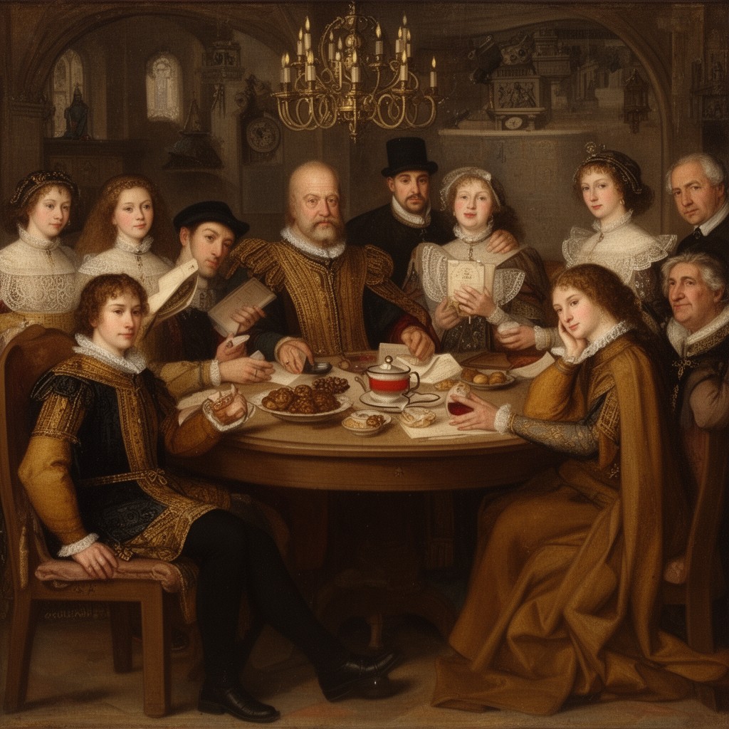 AI-generated illustration of Tudor dynasty
