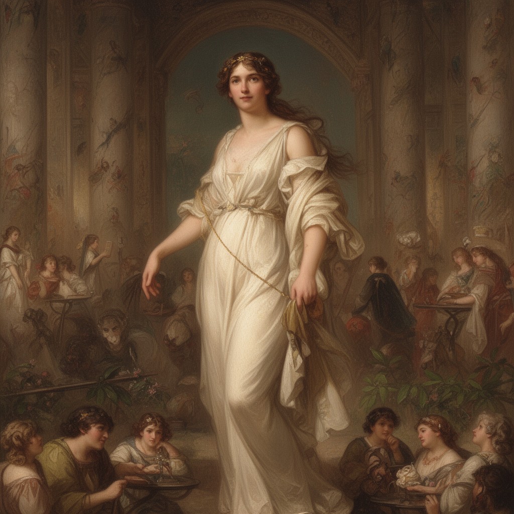 AI-generated illustration of Leda