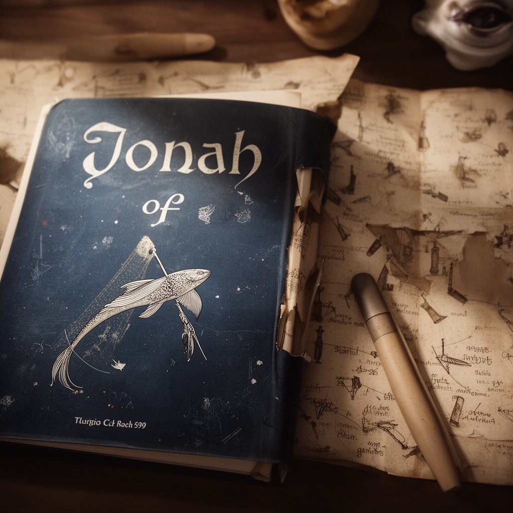 AI-generated illustration of Book of Jonah