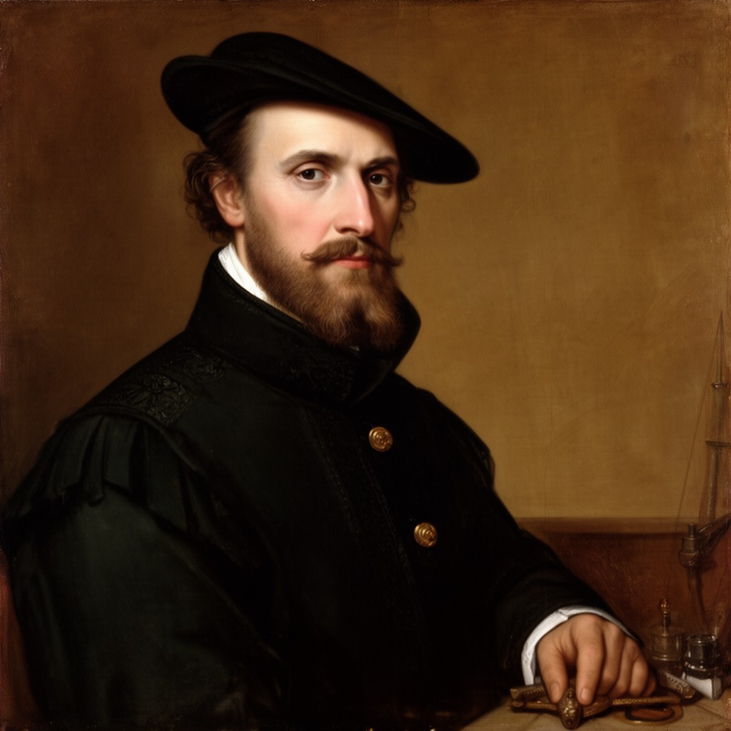 AI-generated illustration of Niccolò Machiavelli