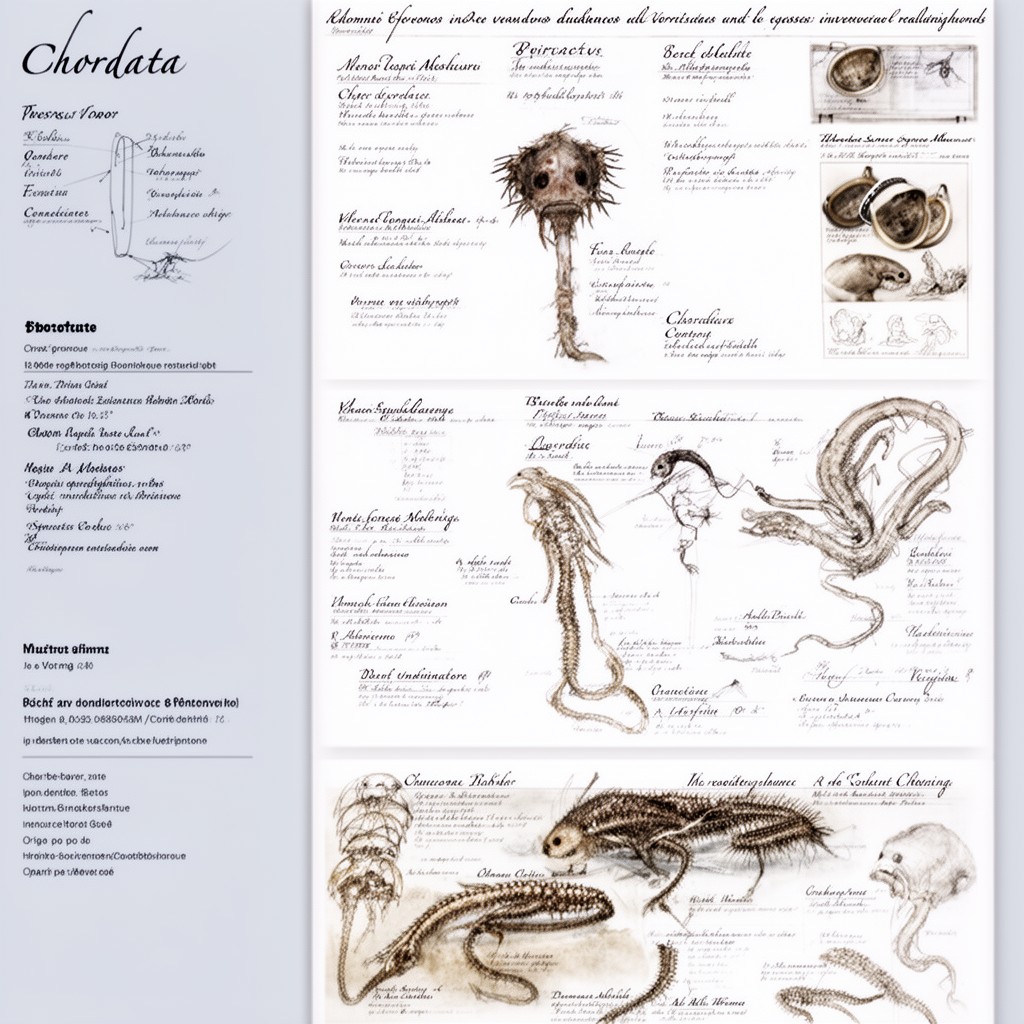 AI-generated illustration of Chordata