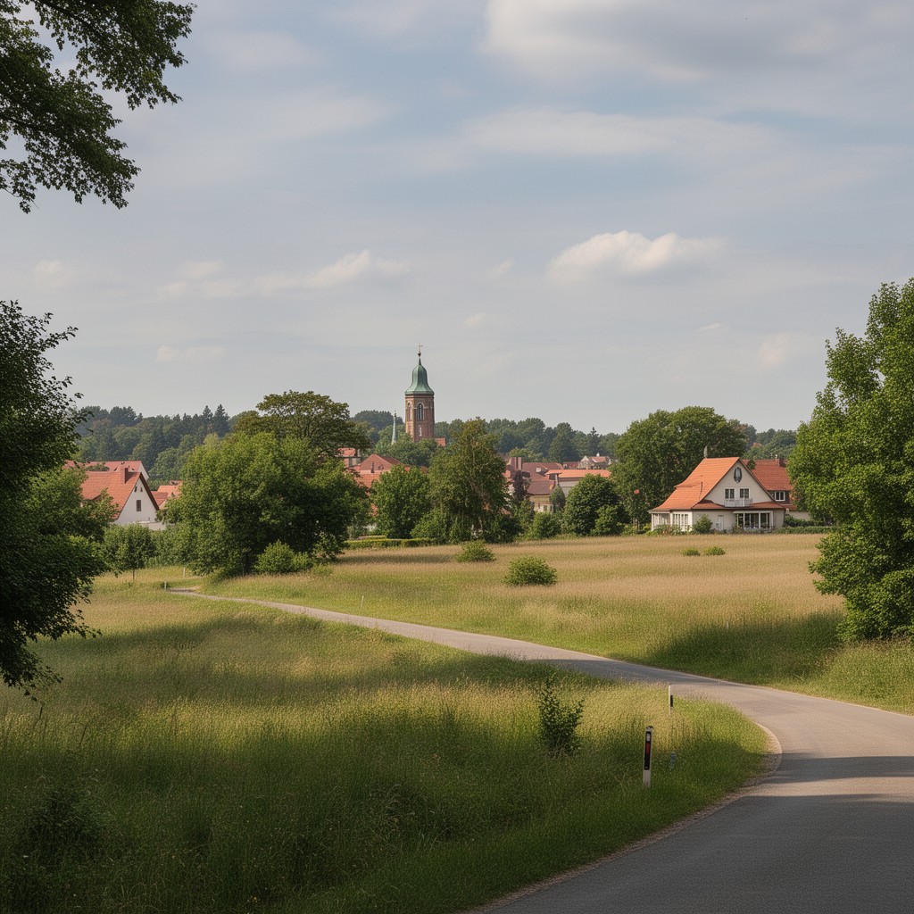 AI-generated illustration of Gerswalde