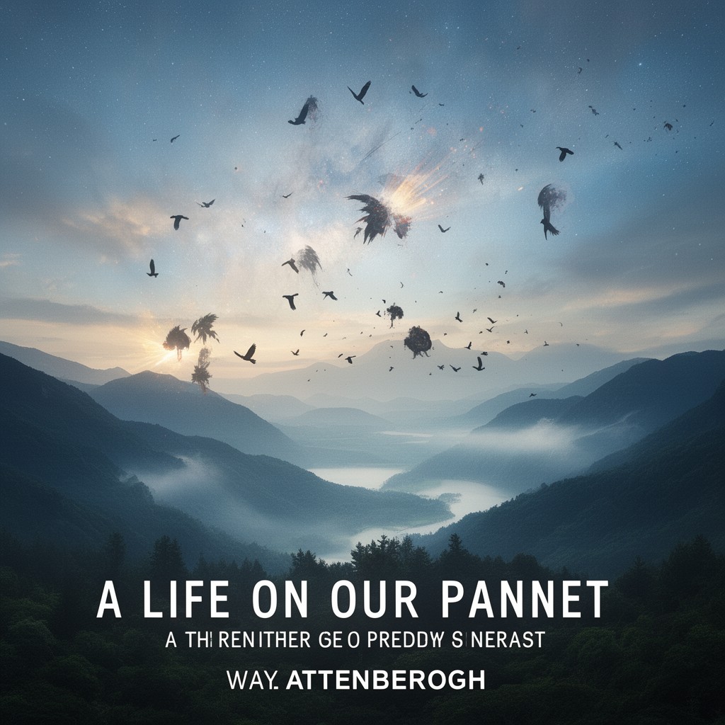 AI-generated illustration of A Life on Our Planet