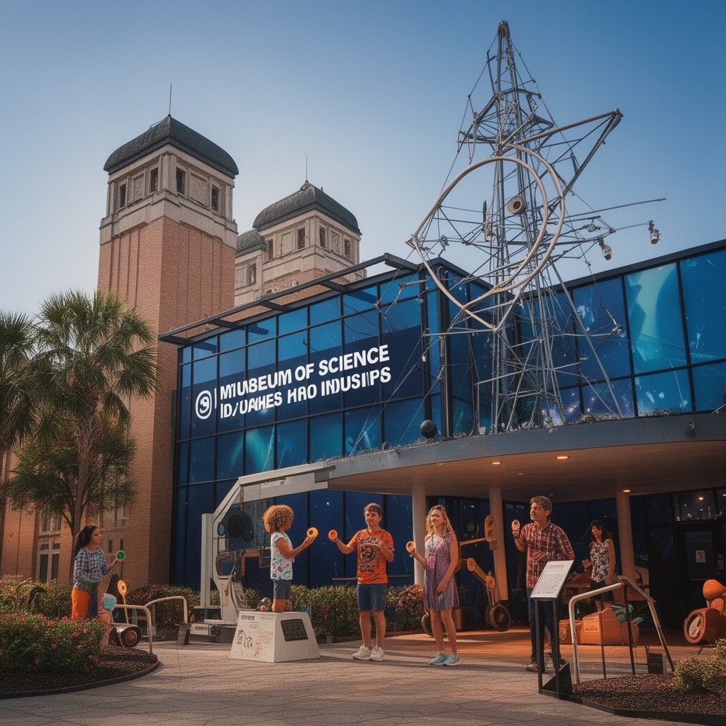AI-generated illustration of Museum of Science and Industry (MOSI)