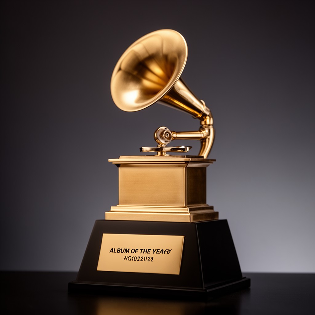 AI-generated illustration of Grammy Award for Album of the Year