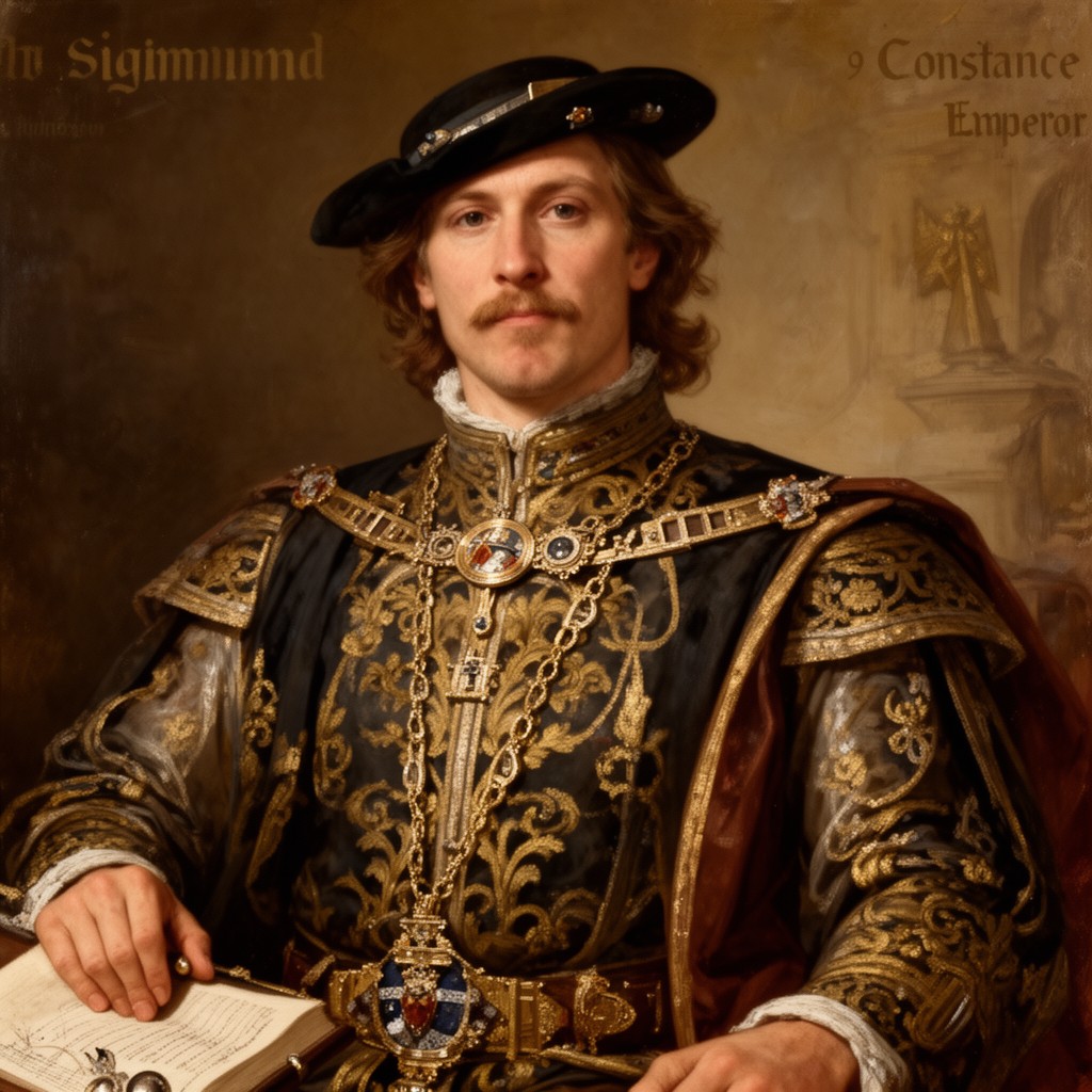 AI-generated illustration of Sigismund, Holy Roman Emperor