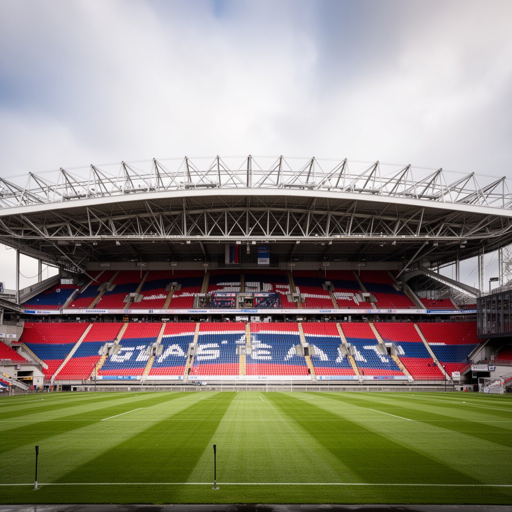 AI-generated illustration of Ullevaal Stadion