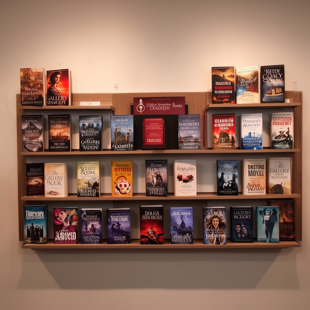 AI-generated illustration of Gallery Books