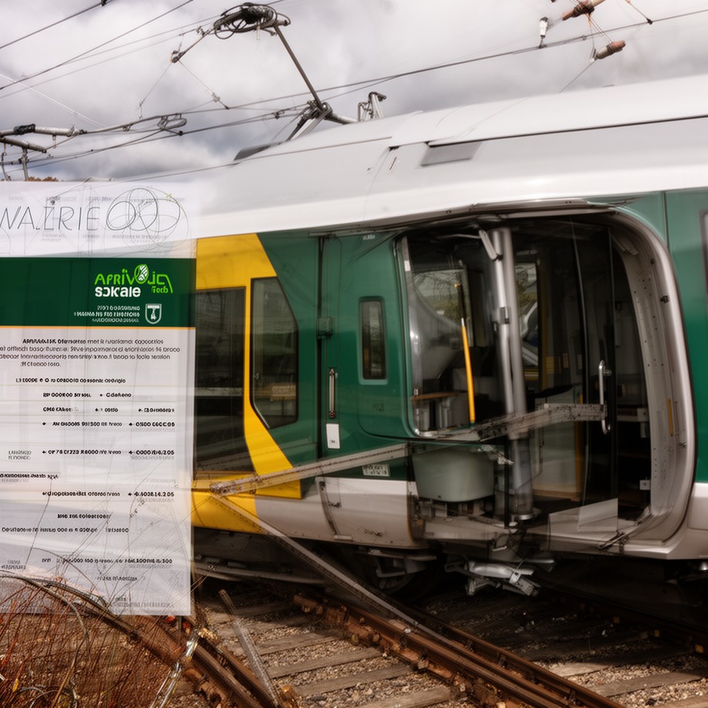 AI-generated illustration of Arriva UK Trains