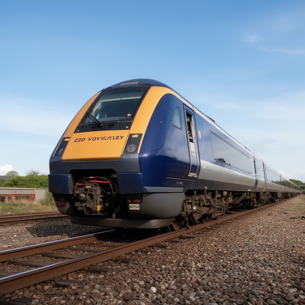 AI-generated illustration of Class 220 Voyager