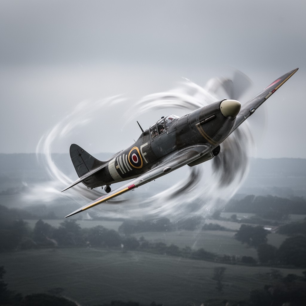 AI-generated illustration of Hurricane