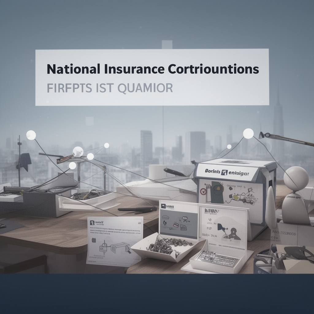 AI-generated illustration of National Insurance contributions