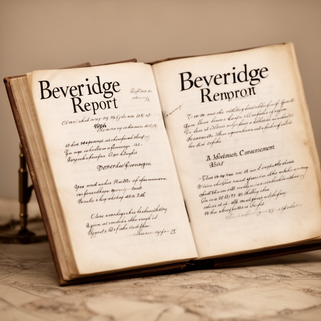 AI-generated illustration of Beveridge Report