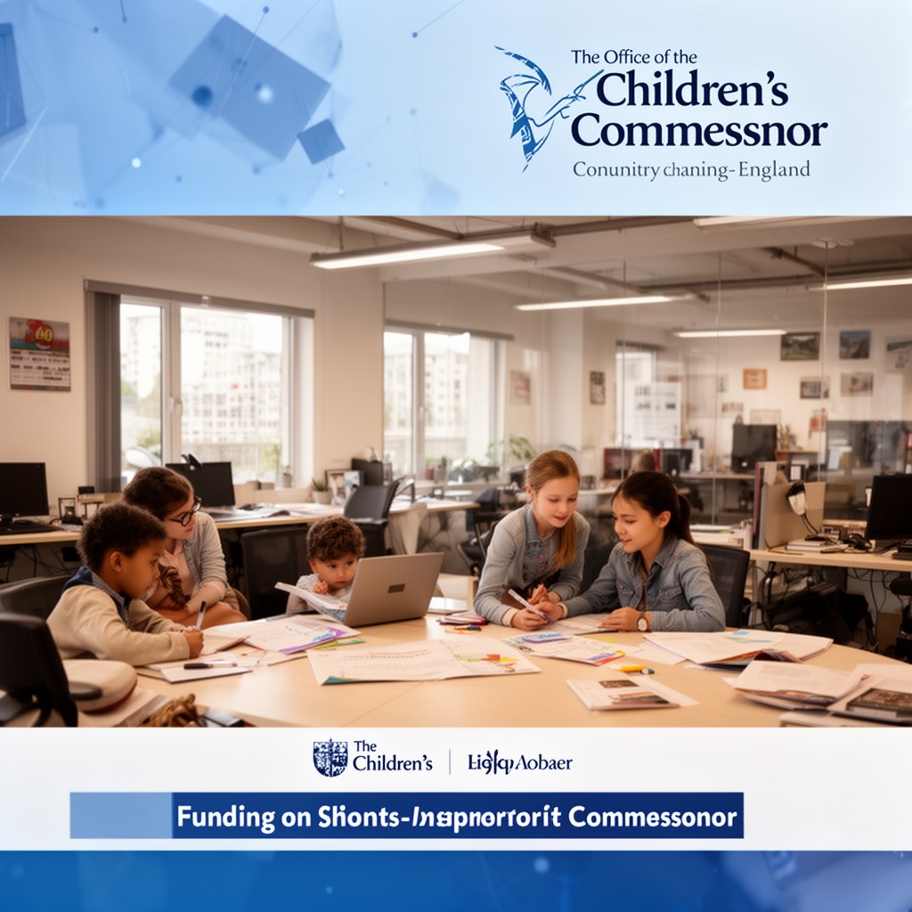AI-generated illustration of Office of the Children’s Commissioner (funding and sponsorship role historically in England)